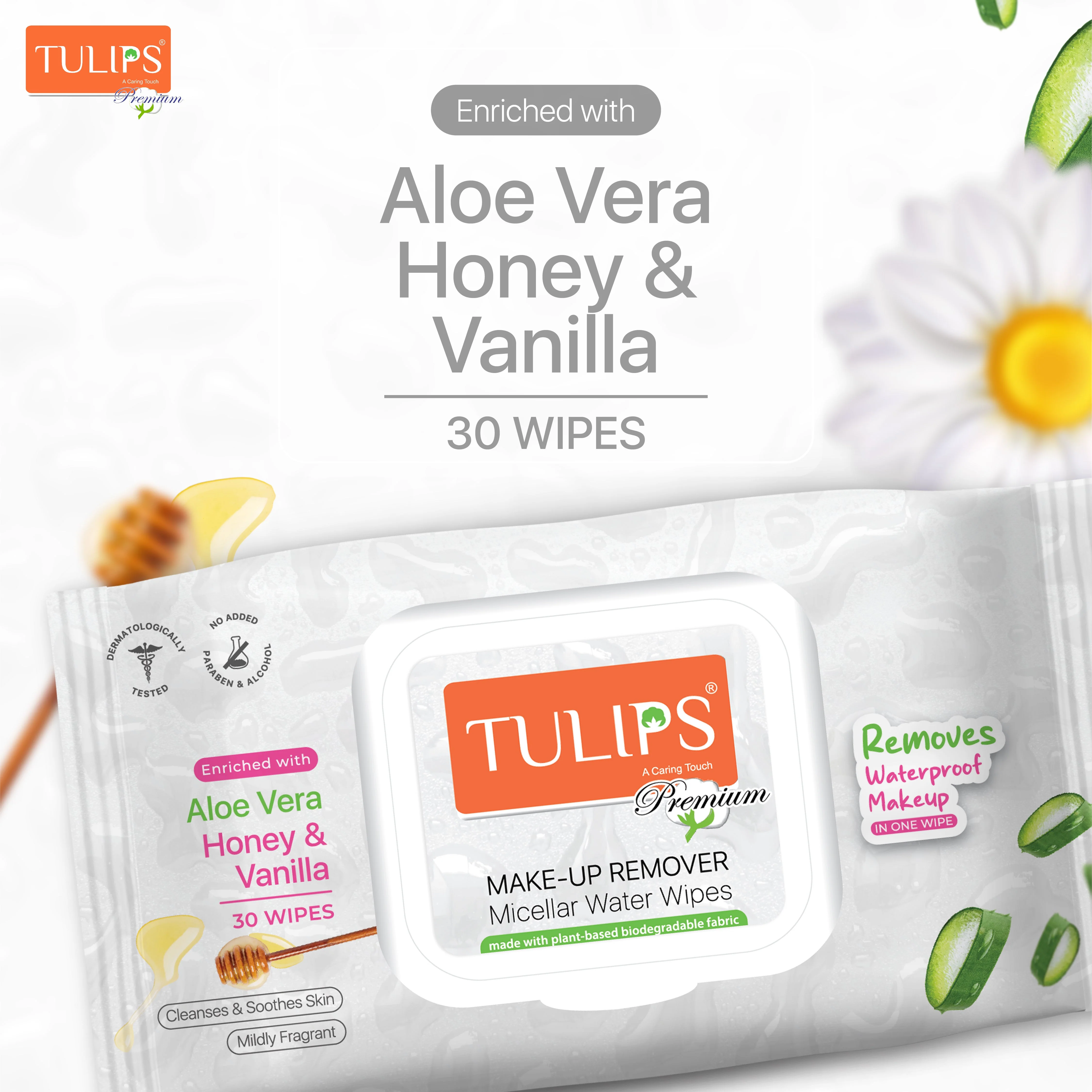 Makeup Remover Micellar Water 30 Wipes - Image 6