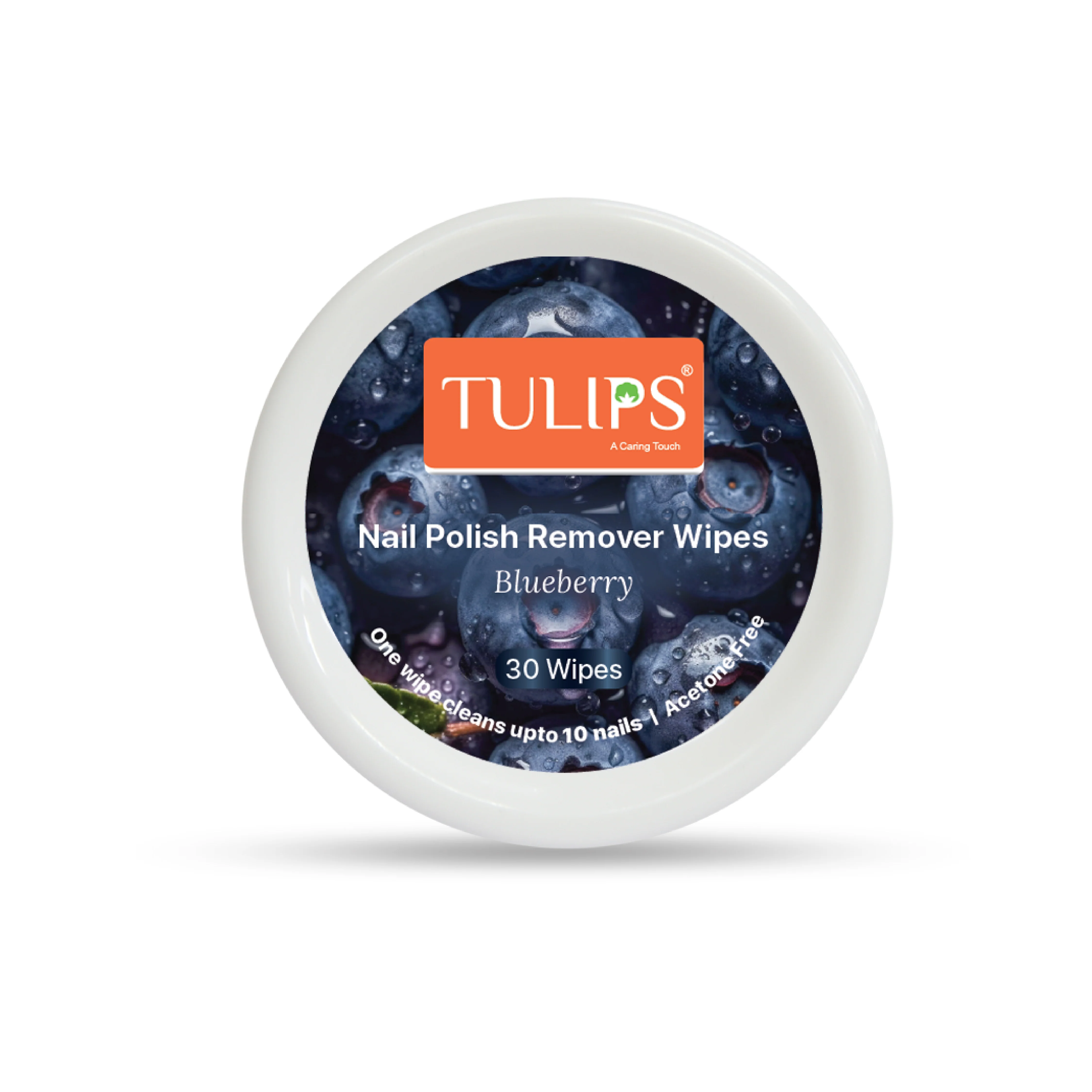 Nail Polish Remover 30 Wipes – Blueberry