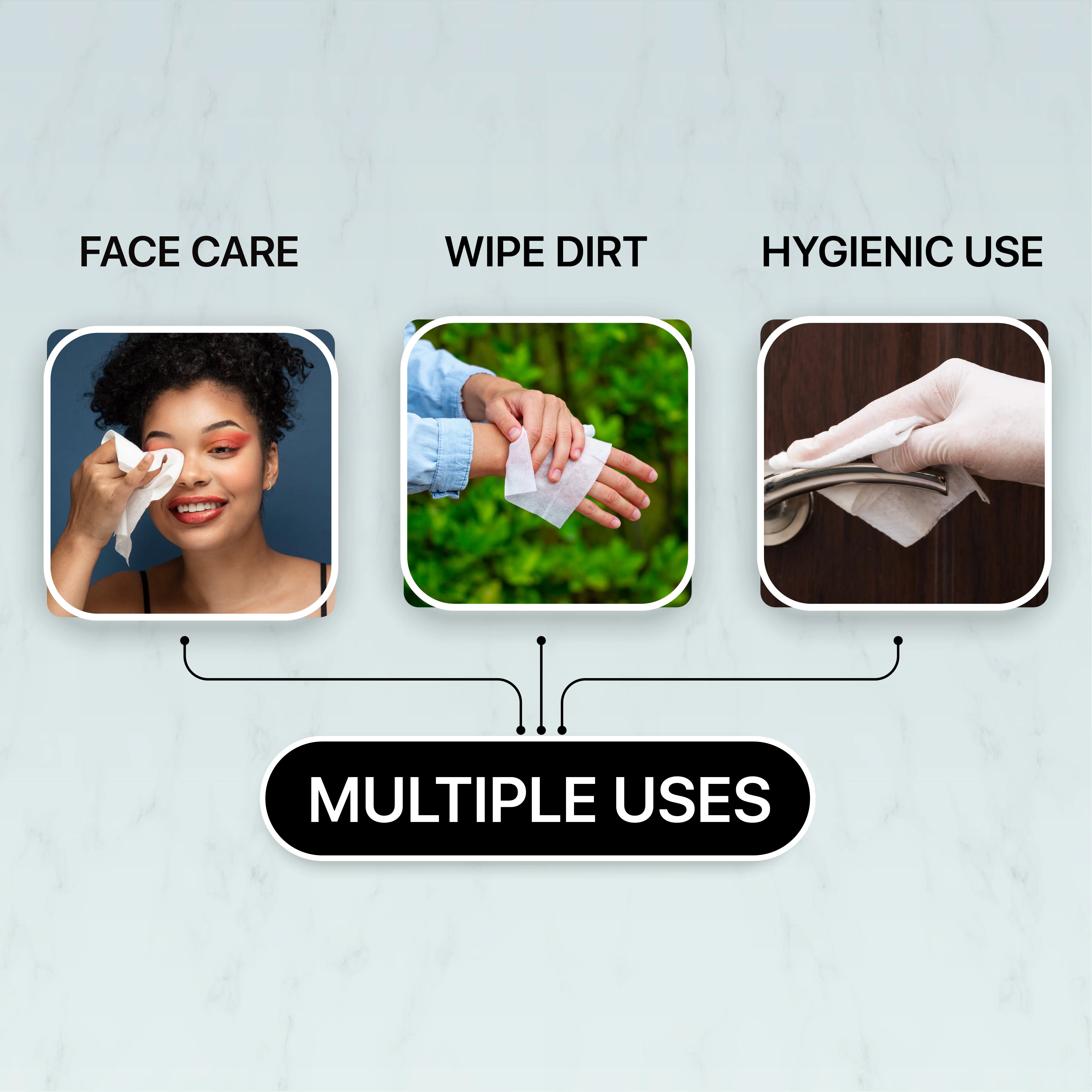 Premium Facial Tissue Paper (3 Ply, 80 Pulls) - Image 2