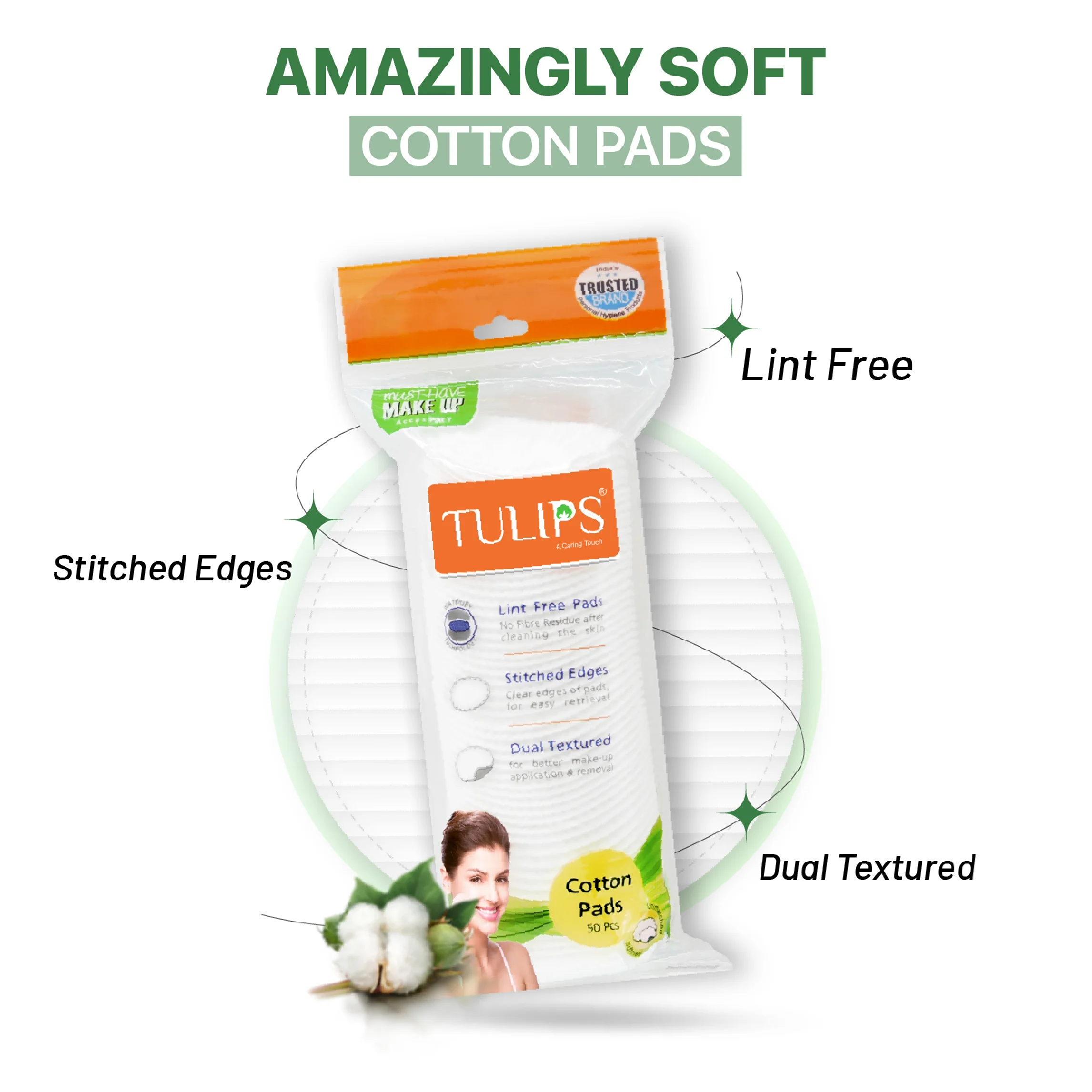 Tulips Makeup Remover Kit - Tulips Micellar Water 150ml - Image 4