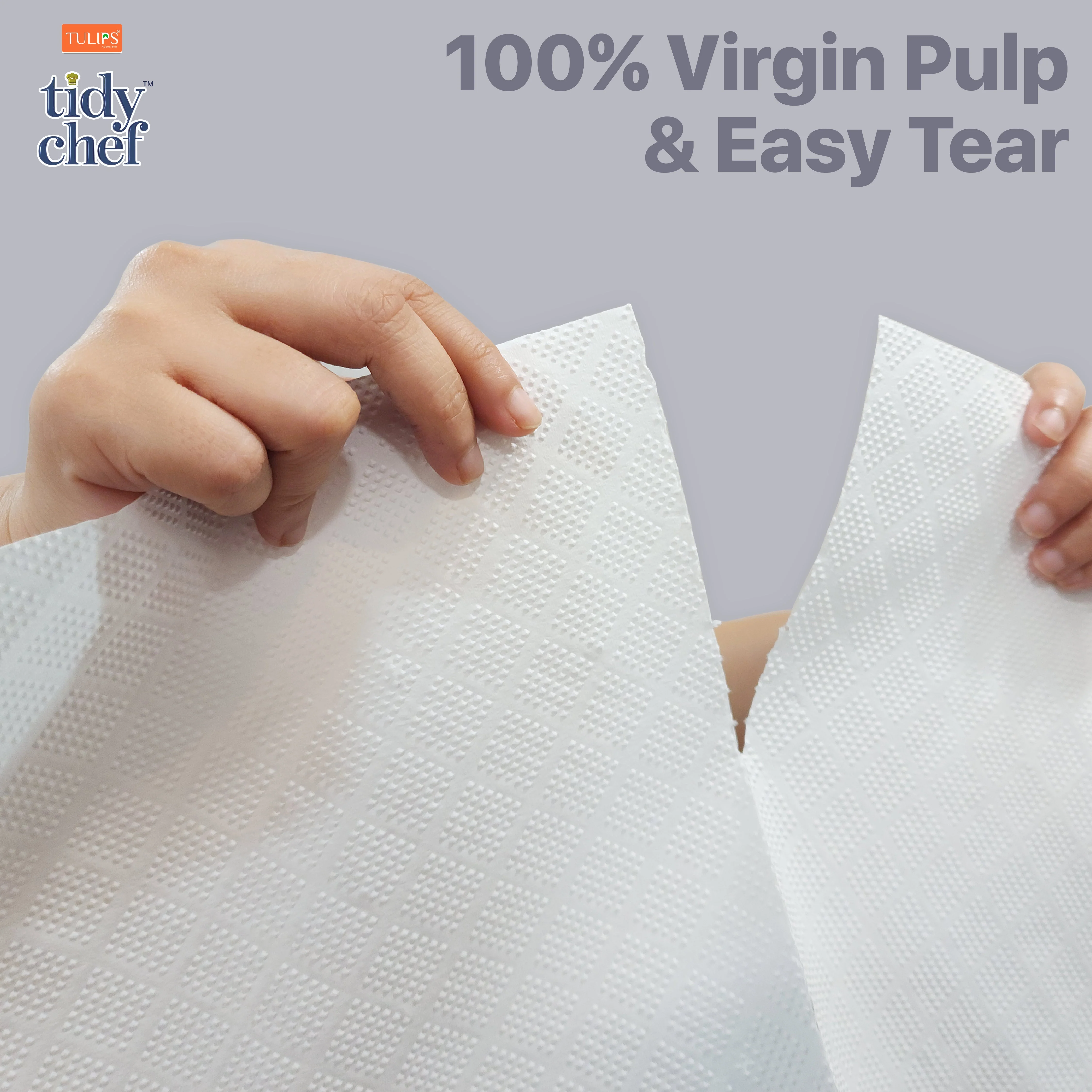 Tidy Chef Paper Kitchen Towels/Roll (70 Pulls, 4 ply) - Image 4